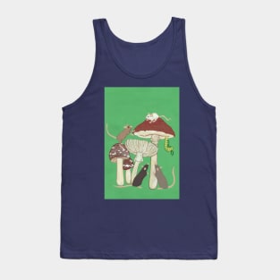 Storybook Mice and Mushrooms Tank Top